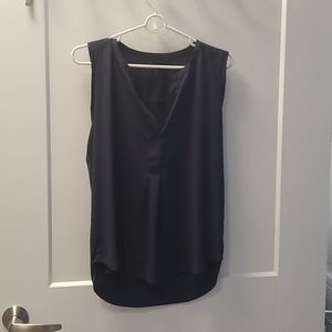 Navy Ann Taylor blouse/tank